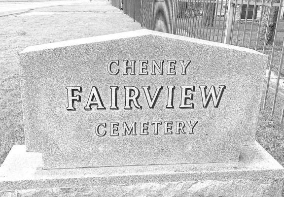 The Fairview Cemetery sits at the south edge of Cheney. Donations are being sought to help cover maintenance and other costs. Contributed photo