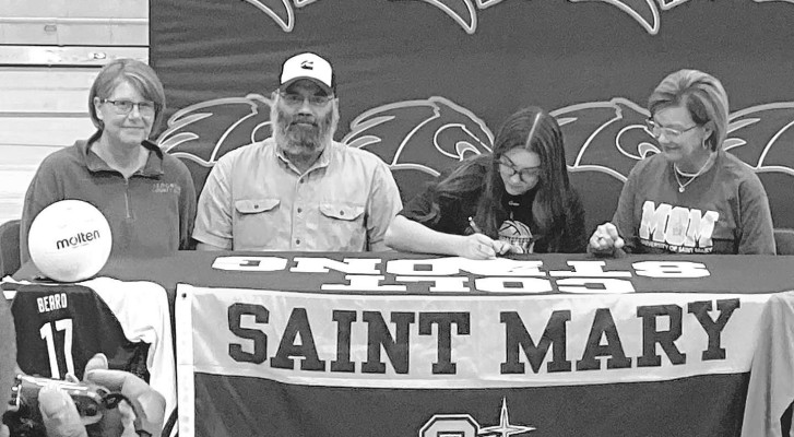 Name: Gracie Beard High School: Campus Colts College: University of St. Mary Spires Sport: Volleyball Why St. Mary?