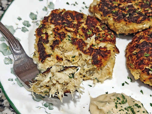 Crab cakes are extremely easy to make and are an excellent dinner for any time, but especially in the summer months, when seafood just seems to taste even better.