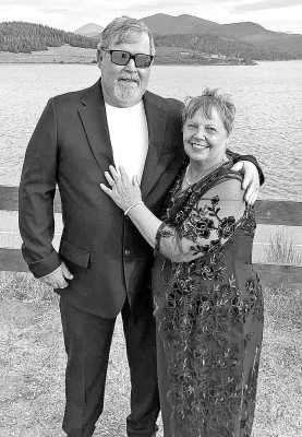 Cheryl Kelly, pictured with her husband, Mark. She has been named as the parade marshal for this year’s Conway Springs Fall Fest, coming up next weekend. Contributed photo