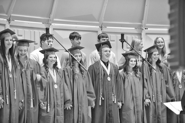 Saluting the graduates