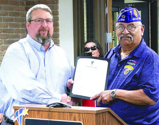 Haysville named Purple Heart City