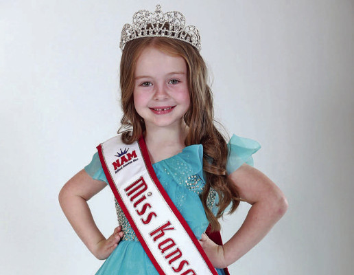 Acelyn Krueger of Clearwater is going to Florida soon to compete for the title of National American Miss Princess. Contributed photo