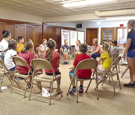 Campers to stage show