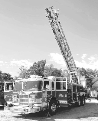 This 75-foot aerial quint fire truck was recently purchased by the city of Cheney. Contributed photo