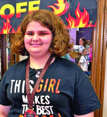 Winners named in chili cook-off