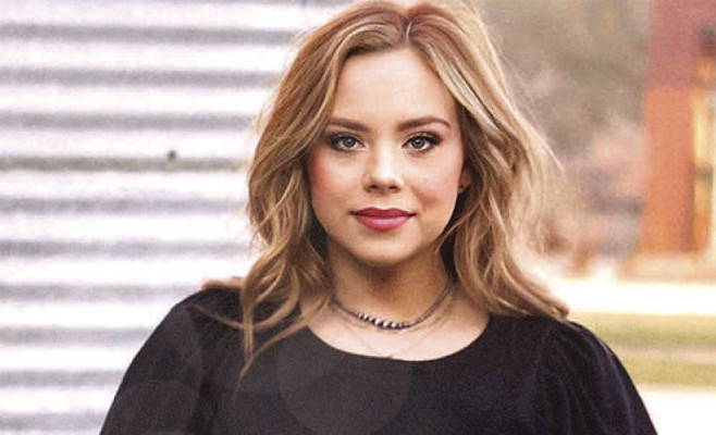 Kansas singer and songwriter Katie Zieler will perform Saturday night at Garden Plain City Park. The free show is the first in the new Concert in the Park series. Contributed photo