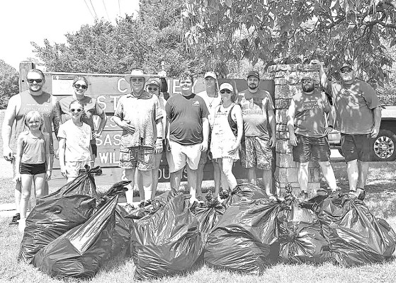 CLA cleans up at Cheney Lake