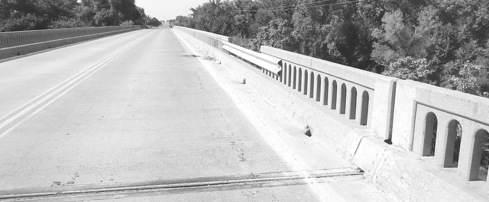 The 151st Street West bridge, located just southwest of Clearwater, will be replaced. The bridge will be closed starting next week and construction will continue until summer 2024. The bridge sits between Clearwater and the Sedgwick-Sumner county line. Contributed photo/Sedgwick County