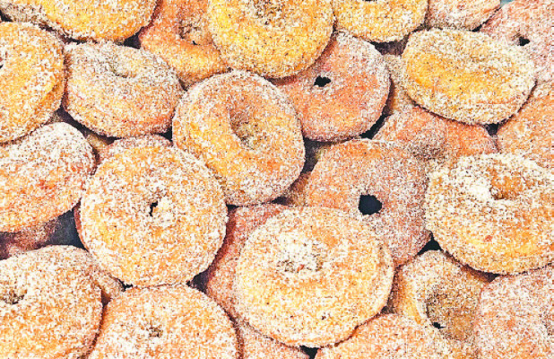 Mini pumpkin spice donuts are completely addictive, with tons of delicious spices and a fabulous cinnamon- sugar coating.