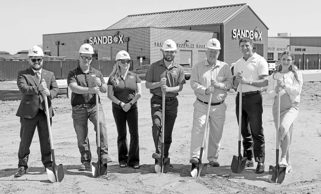 Groundbreaking took place on April 22 for the Goddard Apartments, which will bring 108 moderate-income housing units to Goddard. Contributed photo