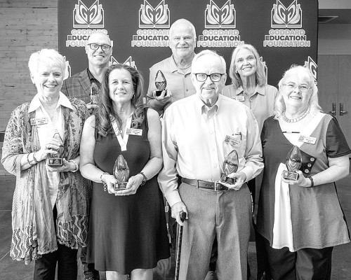 Seven people were inducted into the Goddard Education Foundation Hall of Fame. They were recognized at several events on Sept. 13. Contributed photo