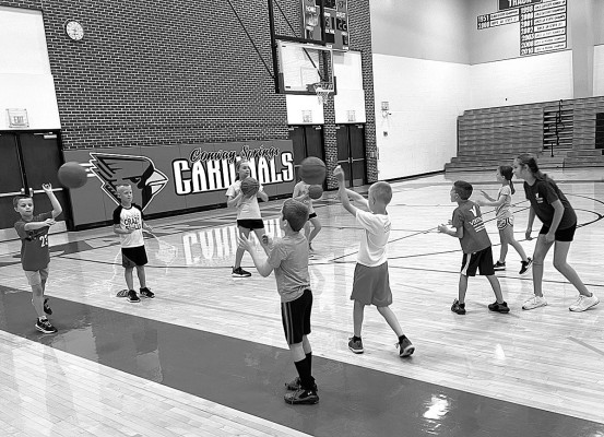Players attend hoops camp