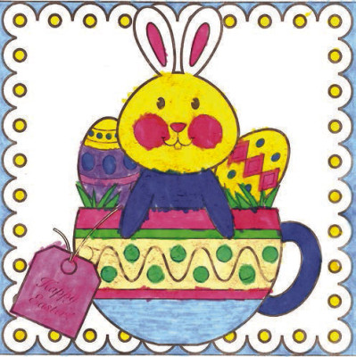 Coloring contest winners