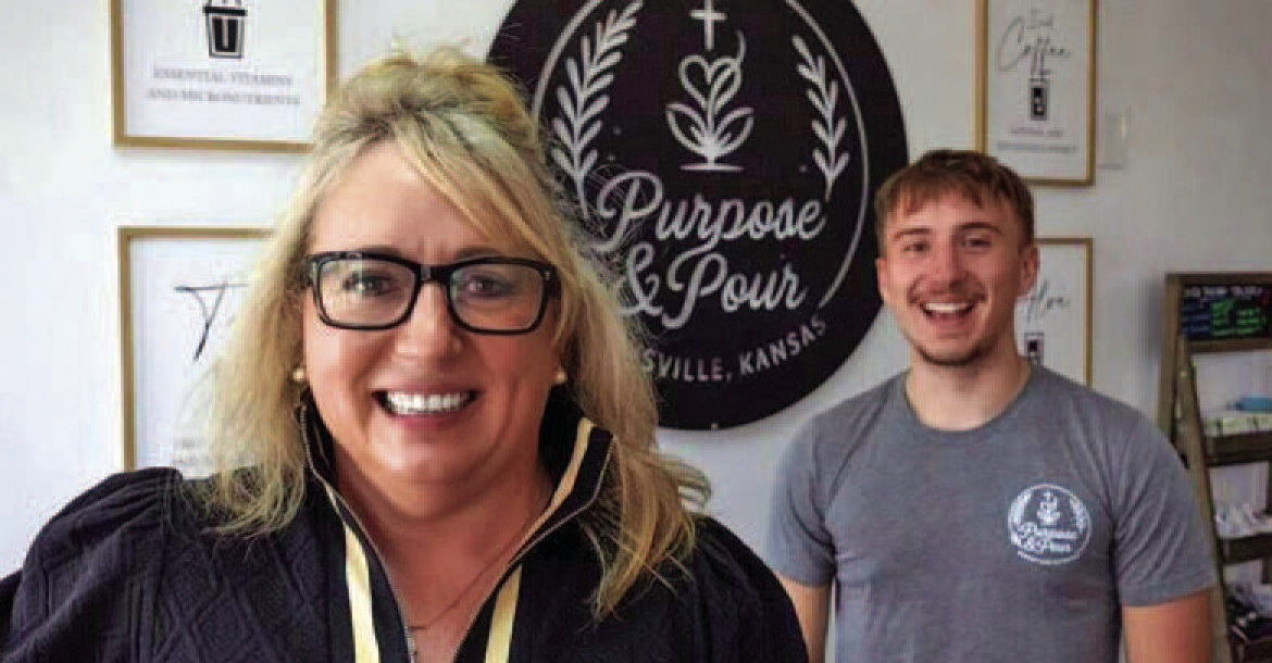 Purpose and Pour Energy Nutrition has been opened by Kristen Sewell and her son, Hayden. Contributed photo