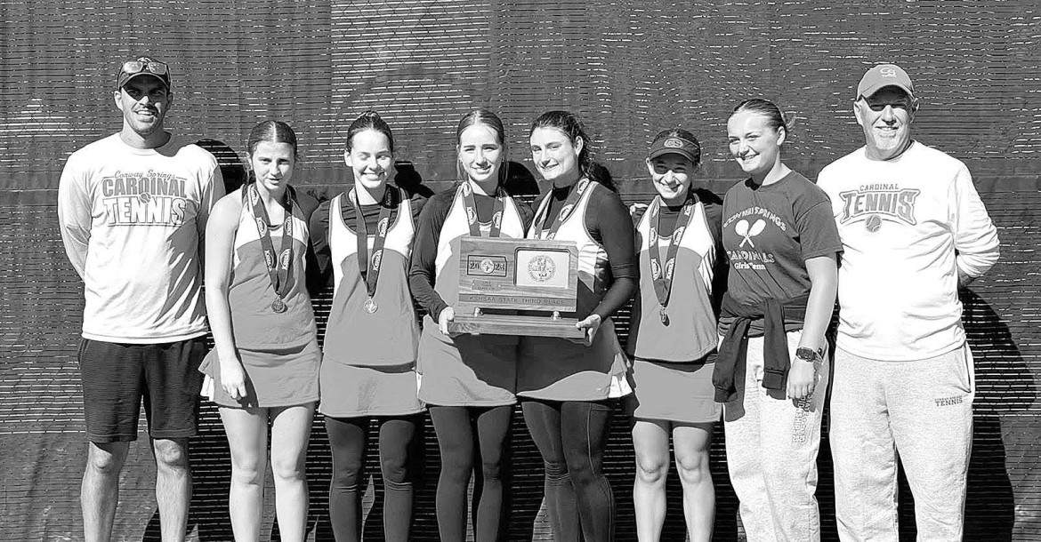 The Conway Springs Cardinals added to their legacy of success with a third-place finish as last weekend's Class 3-2-1A State tournament. Contributed photo